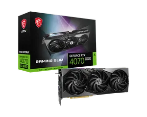 GeForce RTX 4070 SUPER 12G GAMING SLIM